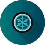 Icon of a snow tire